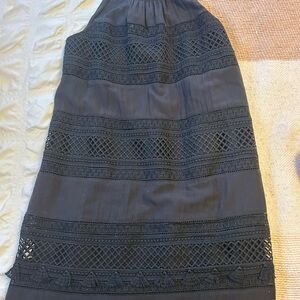 LOFT Black Sleeveless Dress